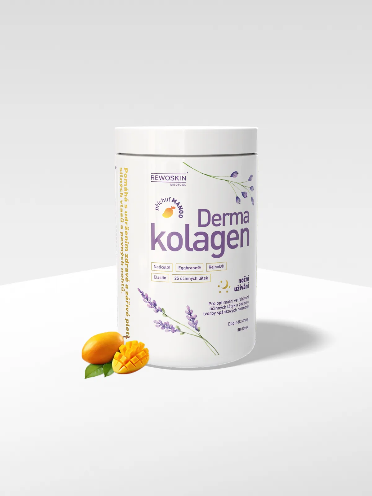 Derma kolagén - v prášku (mango)
