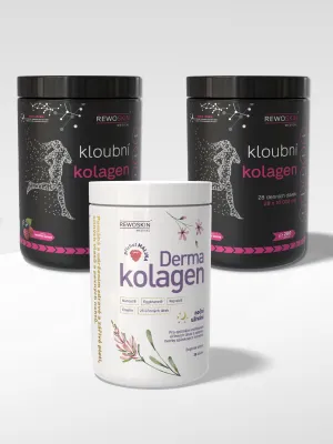Výhodný balíček 2 KĹBOVÉ KOLAGÉNY a 1 DERMA KOLAGÉN