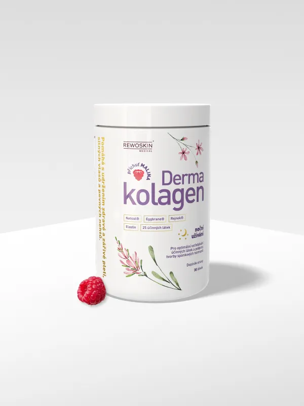 Produkt Derma kolagen - v prášku (malina) Obrázek