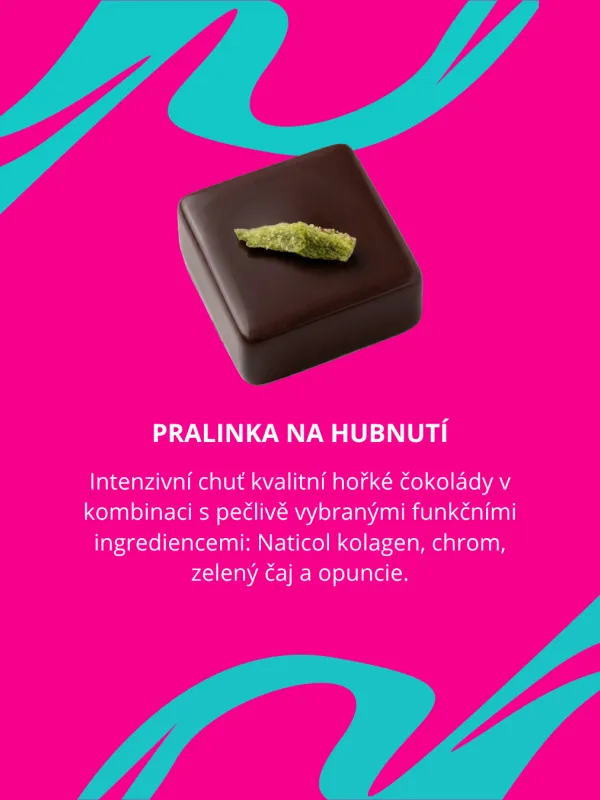 Produkt PRALINKA NA HUBNUTÍ - matcha Obrázek