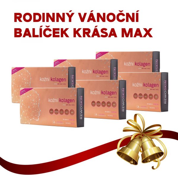 Rodinný vánoční balíček kožního kolagenu MAX
