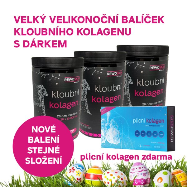 Velký velikonoční balíček kloubního kolagenu s dárkem